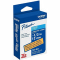 Brother Industries Brother Genuine P-touch TZeB31 BK on FLUOR ORG Label Tape, Laminated, 12mmX5m, Fluorescent Orange, BRTTZEB31G