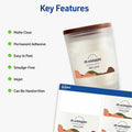Avery Shipping Labels, Sure Feed, 2" x 4", 100 Clear Labels (18663), 250 / Pack, AVE8663