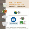 World Centric Compostable Clear Cold Cups, 1000 / Carton, WORCPCS16