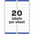 Avery Easy Peel White Inkjet Mailing Labels, 500 / Pack, AVE8161