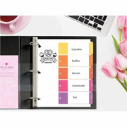 Avery Dividers, 5 Tabs, Ready Index, Multicolor Tabs (11131), 1 Set
