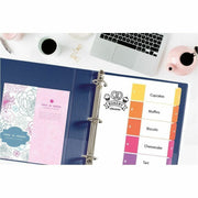 Avery Dividers, 5 Tabs, Ready Index, Multicolor Tabs (11131), 1 Set