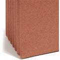 Smead Straight Tab Cut Legal Recycled File Pocket, Redrope, 8 1/2" Width x 14" Length, 10 / Box, SMD74234