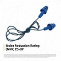 3M E-A-R UltraFit Earplugs, Blue, MMM3404007