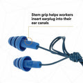 3M E-A-R UltraFit Earplugs, Blue, MMM3404007
