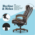 La-Z-Boy ComfortCore Chair, Brown, LZB48961B