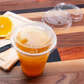 Dart Container 12-24 oz PET Strawless Lid - Clear, 100 / Pack, DCC626NSL