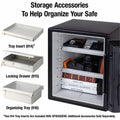 Master Lock Sentry Safe SFW205EVB Fireproof & Waterproof Safe, Black, SENSFW205EVB