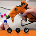 Gorilla Glue Dual Temp Mini Hot Glue Gun, Black, GOR115887