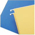 Universal 1/5 Tab Cut Letter Hanging Folder, Assorted, 25 / Box, UNV34112