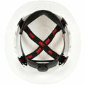 3M SecureFit H-700 Safety Cap, White, MMMH701SFRUV