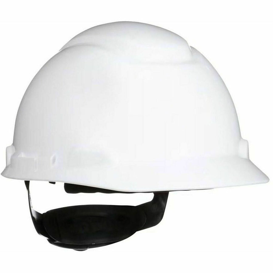 3M SecureFit H-700 Safety Cap, White, High-density Polyethylene (HDPE), Self Adjustable, MMMH701SFRUV