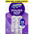 Procter & Gamble Swiffer Powermop Mopping Pads, Purple, 11 / Box, PGC12868