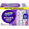 Procter & Gamble Swiffer Powermop Mopping Pads, Purple, 11 / Box, PGC12868