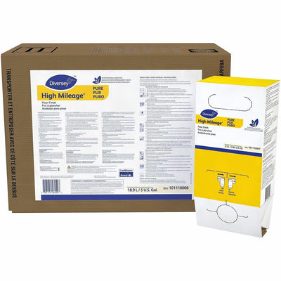 Diversey Care High-Mileage Floor Finish, White, 6 / Carton, DVO101110007CT