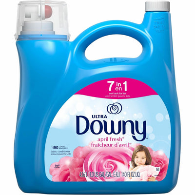 Procter & Gamble Downy Ultra Fabric Conditioner, Light Blue, 4 / Carton, PGC10051CT
