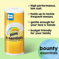 Procter & Gamble Bounty Essentials Select-A-Size, White, 2 / Pack, PGC14019