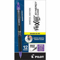 Pilot FriXion Synergy Clicker Erasable Gel Pen, 1 Dozen, PIL19846