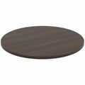 Safco Jurni Cafe Table with Round Top, Brown, SAFJN42RDX29CWN