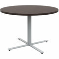Safco Jurni Cafe Table with Round Top, Brown, SAFJN42RDX29CWN