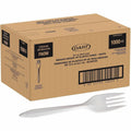 Dart Container Cutlery Disposable, White, 1 Carton, DCCF6OW