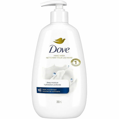 Unilever N.V Dove Advanced Care Deep Moisture Hand Wash, White, 4 / Carton, UNI104058CT