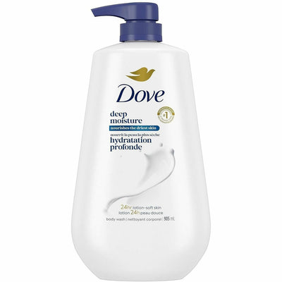 Unilever N.V Dove Deep Moisture Body Wash, White, UNI39648