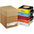 Wausau Paper AstroBrights 65 lb Cardstock, Assorted, 5 / Carton, WAU91560
