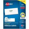 Avery Easy Peel Address Labels, 1-1/3" x 4", 1,400 Labels (8462), White, 1400 / Box, AVE8462