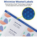 Avery Easy Peel Address Labels, 1-1/3" x 4", 1,400 Labels (8462), White, 1400 / Box, AVE8462