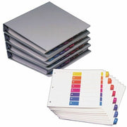 Avery Dividers, 8 Tabs, Ready Index, Multicolor Tabs (11133), 1 Set