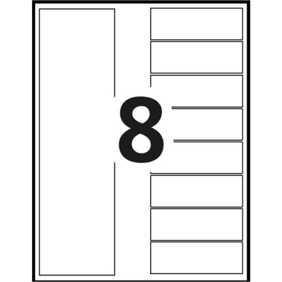 Avery Dividers, 8 Tabs, Ready Index, Multicolor Tabs (11133), 1 Set