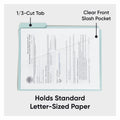 Smead 1/3 Tab Cut Letter Top Tab File Folder, Assorted, 8 1/2" Width x 11" Length, 30 / Box, SMD10544