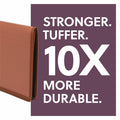 Smead TUFF Letter File Wallet, Redrope, 8 1/2" Width x 11" Length, SMD73788