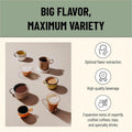 Lavazza Flavia Freshpack Naturally Decaffeinated Freshpacks, 76 / Carton, LAV48747