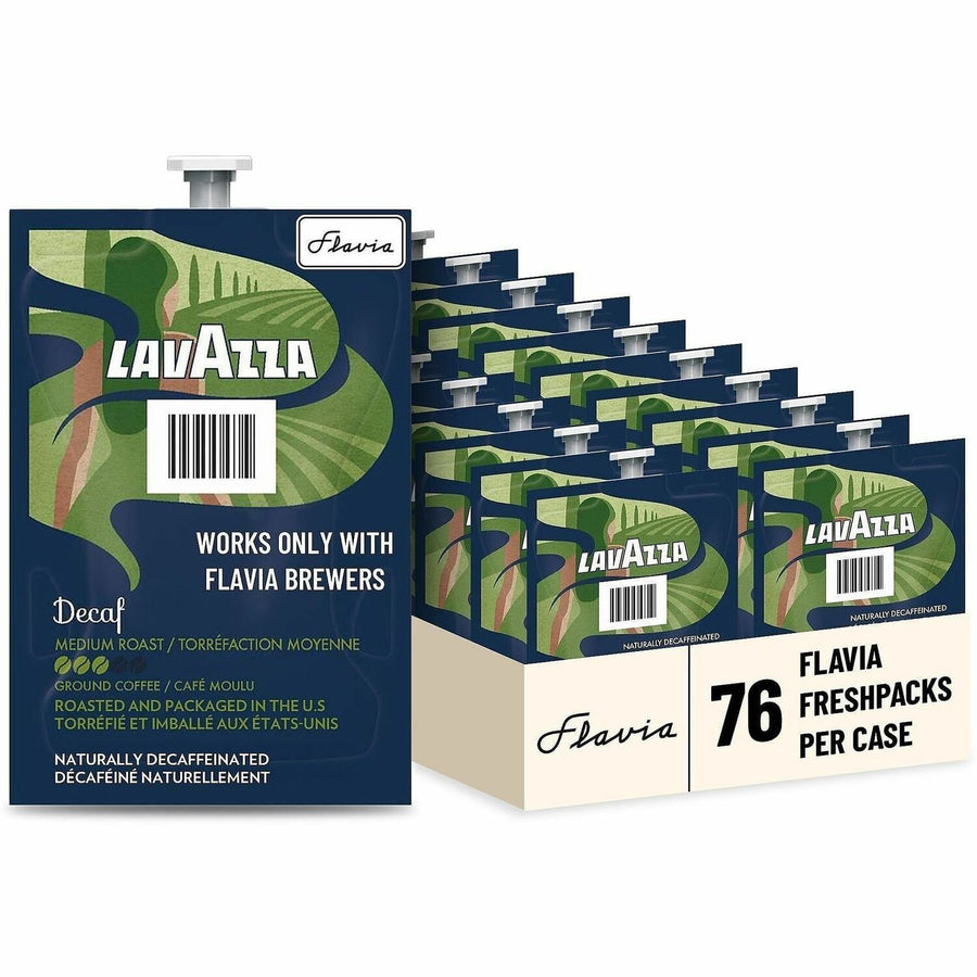 Flavia Naturally Decaffeinated Freshpacks, 76 / Carton, LAV48747