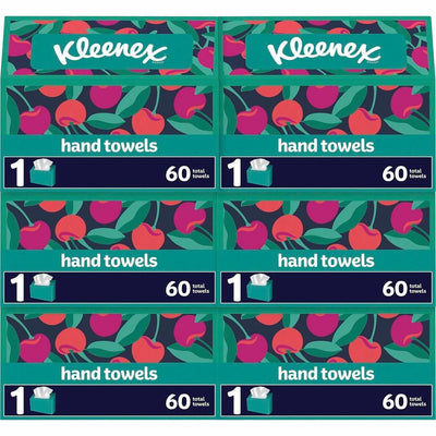 Kimberly-Clark Kleenex Disposable Hand Towels, White, 6 / Carton, KCC38586CT