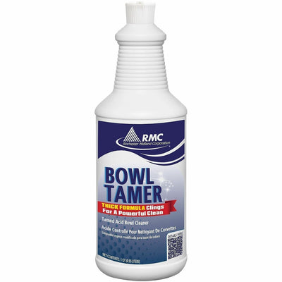Rochester Midland RMC Tamed-Acid Toilet Bowl Cleaner, Blue Green, 6 / Carton, RCM11811214