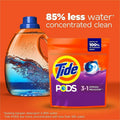 Procter & Gamble Tide PODS Laundry Detergent Pacs, Blue, 31 / Bag, PGC93123