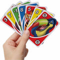 Mattel UNO Junior Card Game For Kids With Simple Rules & Animal Matching For 2-4 Player, Multi, MTTGKF04