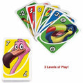 Mattel UNO Junior Card Game For Kids With Simple Rules & Animal Matching For 2-4 Player, Multi, MTTGKF04