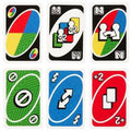 Mattel UNO Teams Card Game For Family Nights, Game Nights, Travel, Camping & Parties, Multi, MTTHXT58