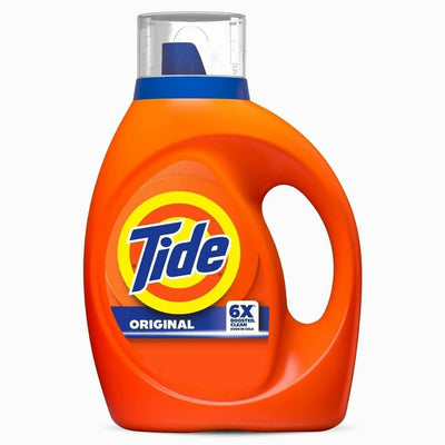 Procter & Gamble Tide Liquid Laundry Detergent, Orange, 1 Bottle, PGC12108