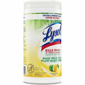 Reckitt Benckiser plc Lysol Plant-Based Fiber Disinfecting Wipes, White, 6 / Carton, RAC49128