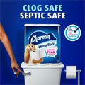 Procter & Gamble Charmin Ultra Soft Bathroom Tissue, White, 1 Carton, PGC19266