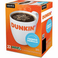Keurig Dr Pepper . Dunkin' K-Cup, Pod French Vanilla Coffee, 4 / Carton, GMT1268CT