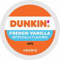 Keurig Dr Pepper . Dunkin' K-Cup, Pod French Vanilla Coffee, 4 / Carton, GMT1268CT