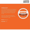 Keurig Dr Pepper . Dunkin' Donuts K-Cup Hazelnut Coffee, 4 / Carton, GMT1270CT