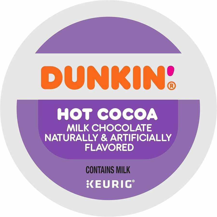 Dunkin'® Milk Chocolate Hot Cocoa, Recyclable, 4 / Carton, GMT1261CT