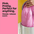 The Clorox Glad Odorshield Cherry Blossom Trash Bags, Pink, 6 / Carton, CLO79274CT
